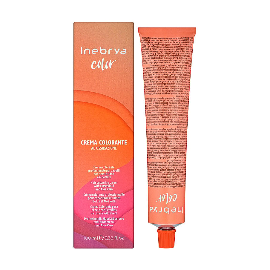 Уцінка! Перманентна крем-фарба для волосся Inebrya Color 8/34 Light Blonde Golden Copper, 100 мл
